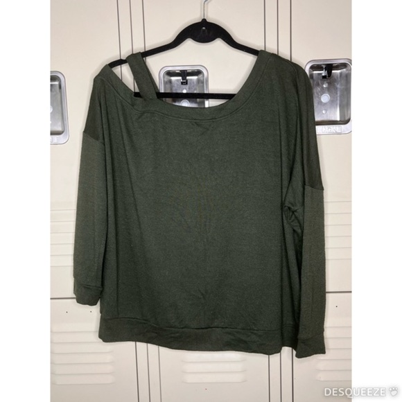 Market & Spruce Stitch Fix Mely Single Cold Shoulder Knit Top Size Medium - Picture 1 of 8